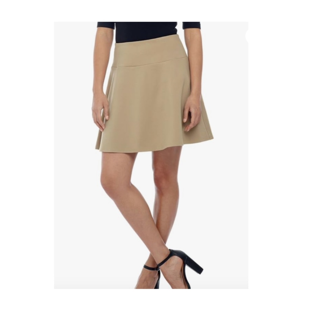 Flippy Skirt Luxe Ponte Comfort Wide waist mini short size small